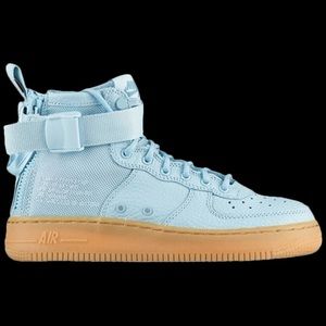 Nike special forces sf Air Force 1 mid blue